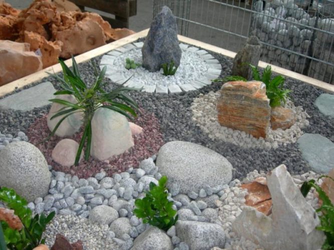 Натуральный камень в ландшафтном дизайне