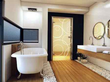 Двері для ванної: огляд варіантів та рекомендації з вибору