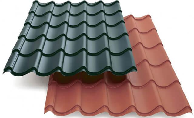 Які бувають кольори металочерепиці для даху
