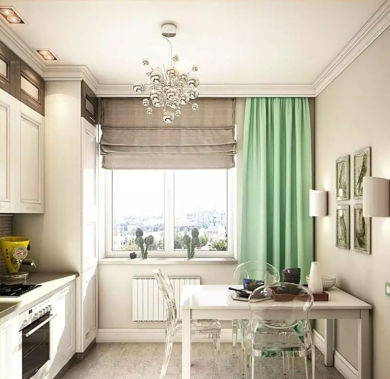 Дизайн кухні площею 9 квадратних метрів, приклади
