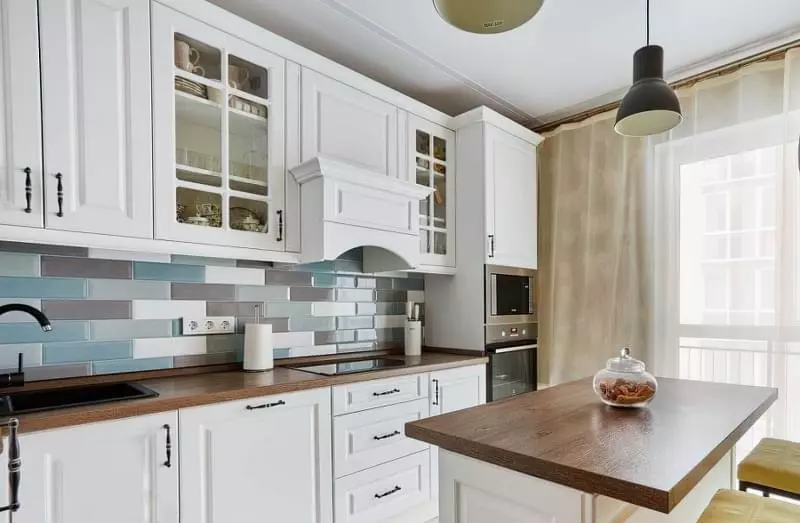 Дизайн кухні площею 9 квадратних метрів, приклади