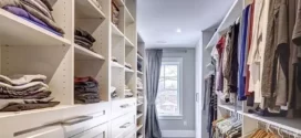 Дизайнерські варіанти облаштування гардеробної кімнати