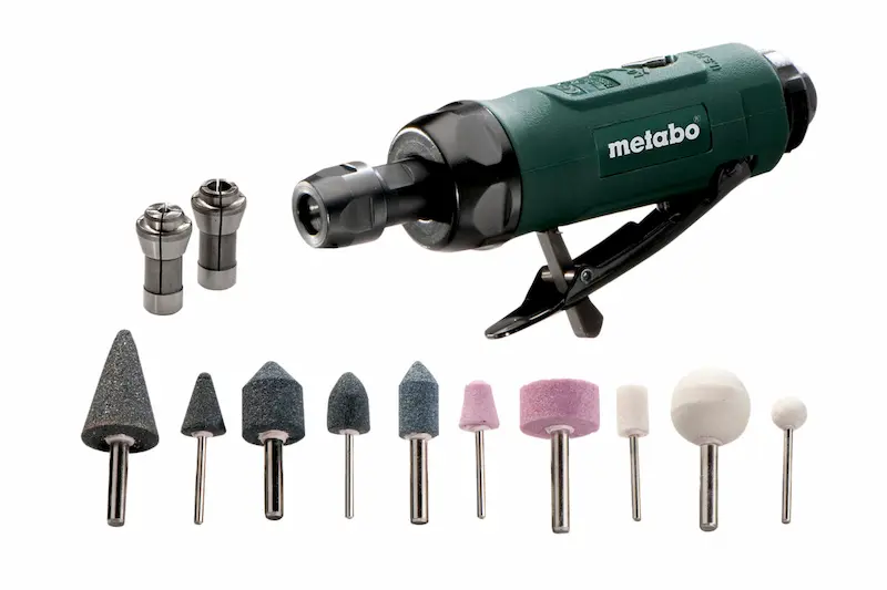 Пневматична прямо шліфувальна машина Metabo DG 25 Set